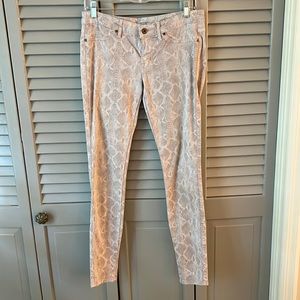 Rich & Skinny - Animal Print Skinny Jeans - Size 28